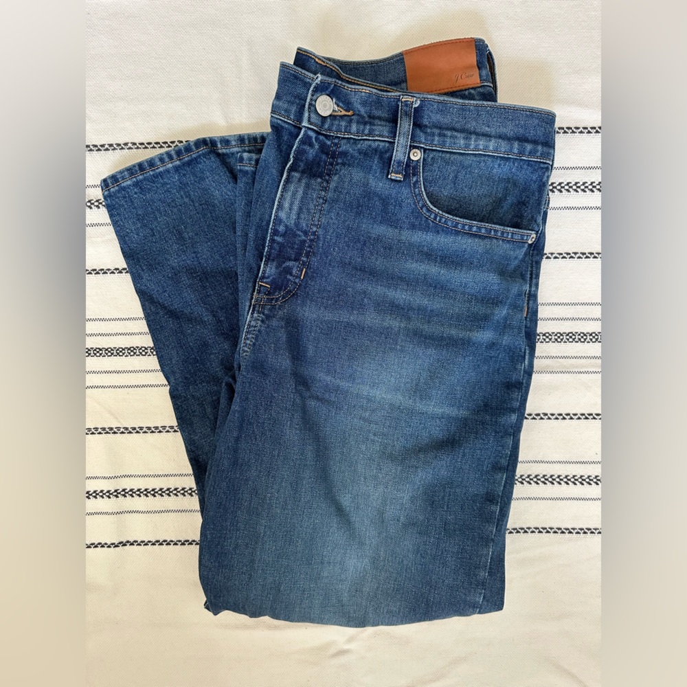 J. Crew Classic Straight Jeans - Size 32 - Blue
